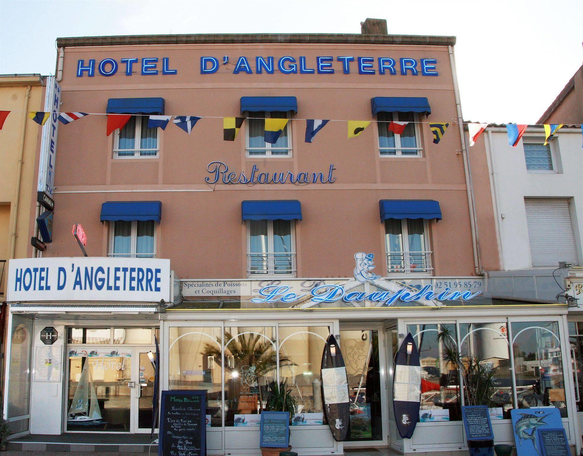Hotel Sables D'O Et Son Restaurant Le 16 Bis Ле-Сабль-д’Олон Экстерьер фото